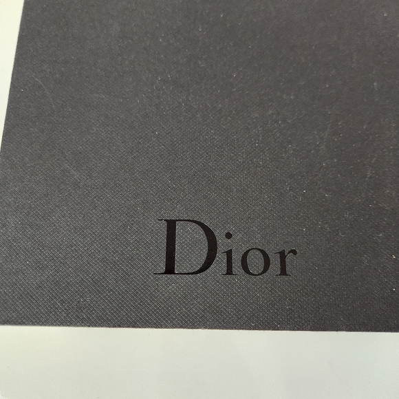Dior Black Magnetic Square Empty Box Sleek Designer Luxury - Picture 3 of 10